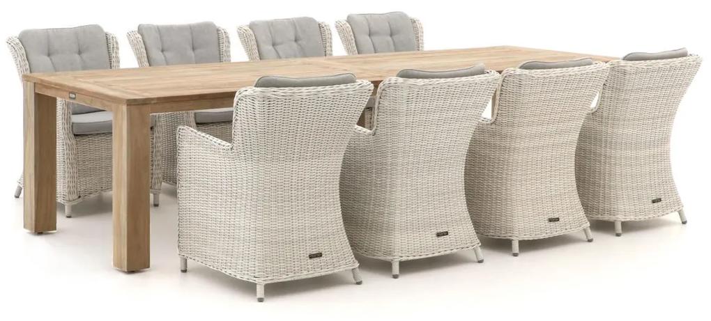 Intenso Milano/ROUGH-X 320cm dining tuinset 9-delig