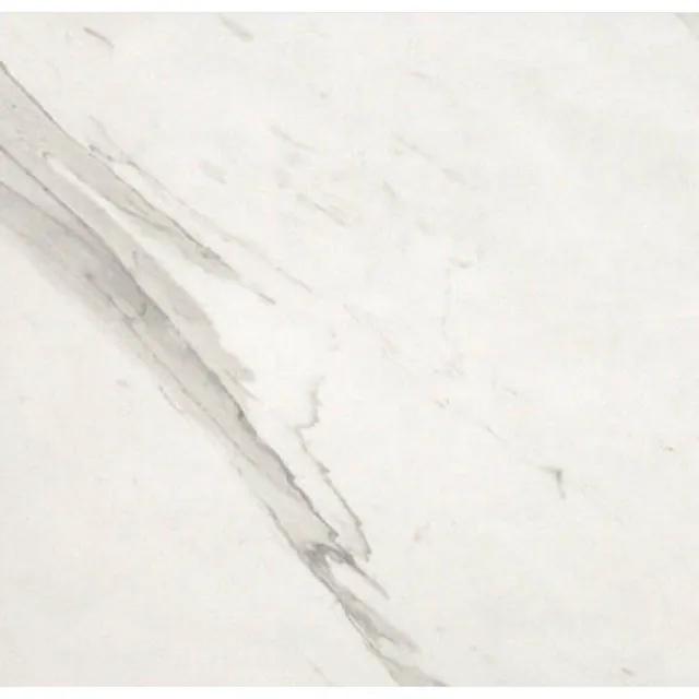 Cifre Ceramica Statuario wand- en vloertegel - 75x75cm - 10.2mm - Vierkant - gerectificeerd - Marmerlook - Wit/zwart mat SW07310846-2