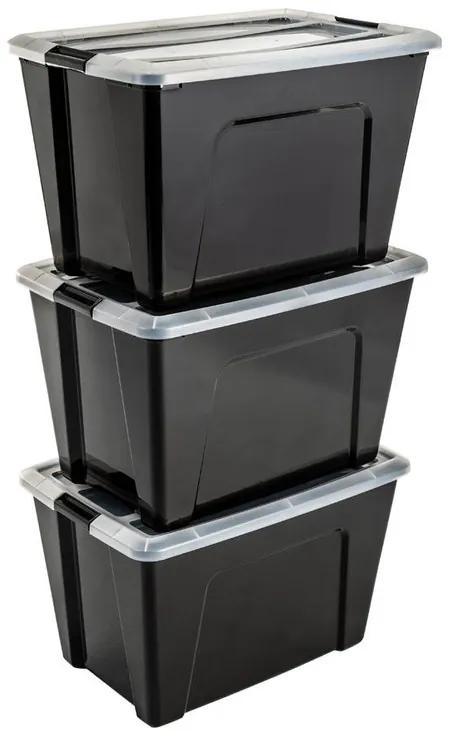 Iris New Top opbergbox 3 stuks - 60 liter | BIANO