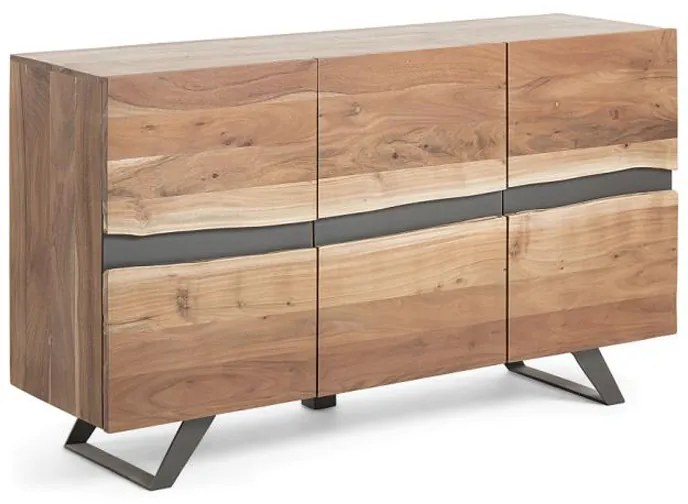 Kave Home Uxia Dressoir Boomstam Acacia - 148x43x85cm.