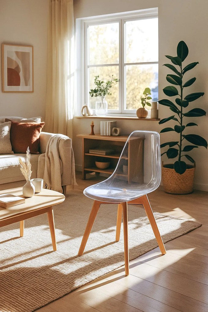 Kelen stoel transparant