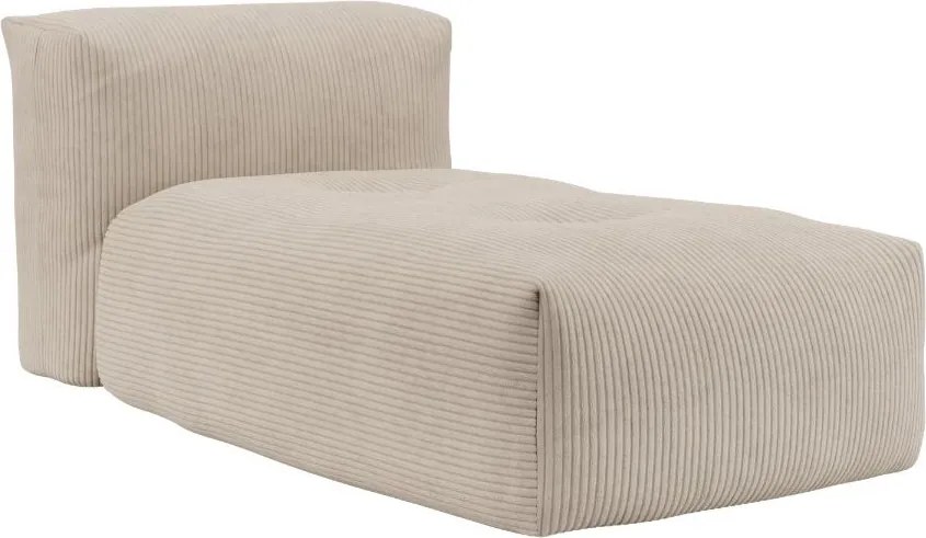 Soft Zitzak Indoor Lounger - Corduroy Beige