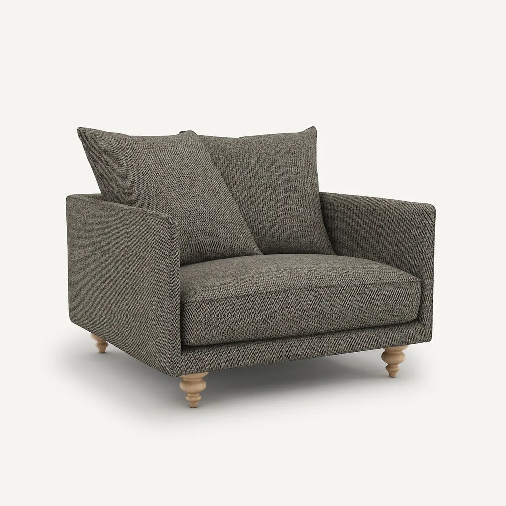 Fauteuil tweed, Lazare