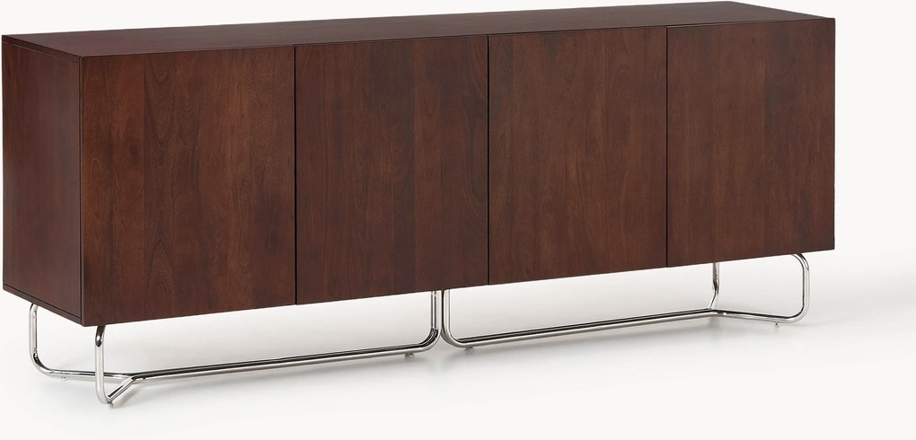 Dressoir Soren van mangohout, B 210 cm