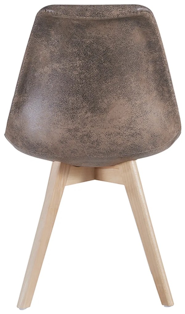 Pak 4 Synk Vintage Stoelen