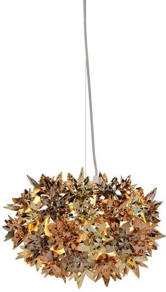 Kartell Bloom metallic hanglamp S2 goud/brons/koper
