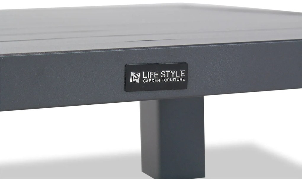 Lifestyle Garden Furniture Talai Ligbed Aluminium Grijs