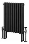 Eastbrook Imperia 3 koloms radiator 45x60cm 945W antraciet