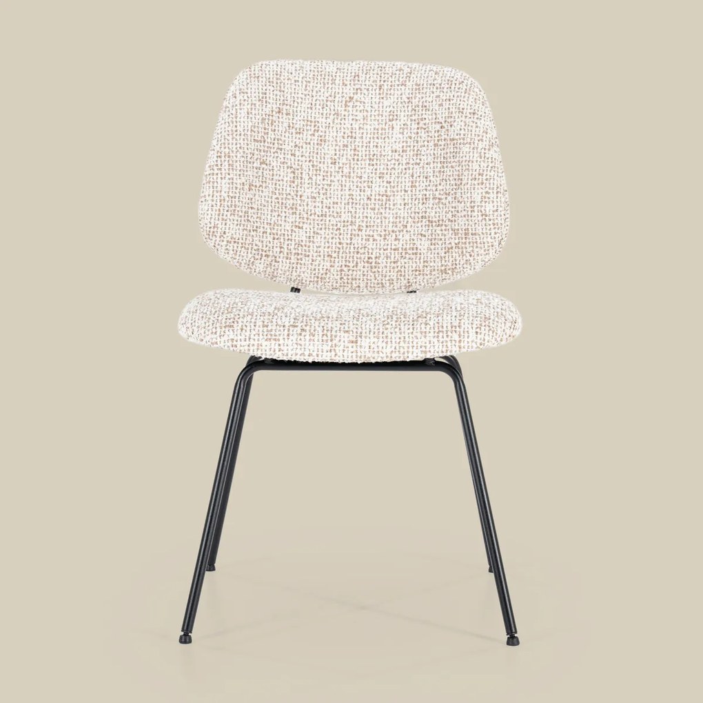 Beige Eetkamerstoel Modern