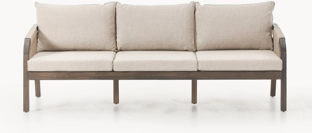 Tuin loungebank Lu (3-zits) van acaciahout