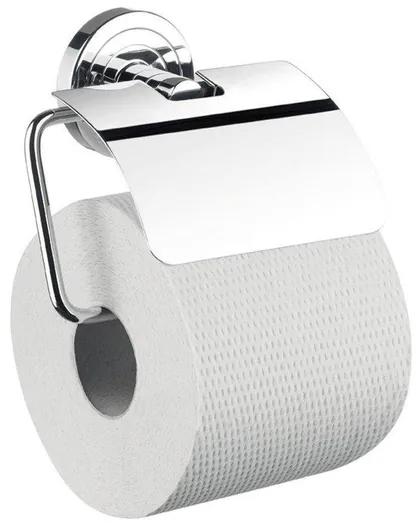 Emco Polo toiletrolhouder met klep chroom 070000100