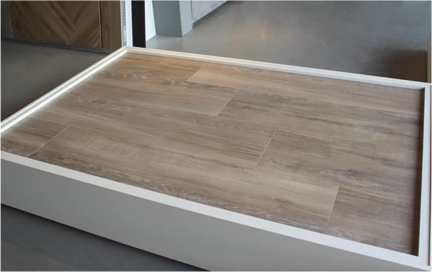Keramisch Parket 30x120 Cm Bruin Grijs Beige DC88