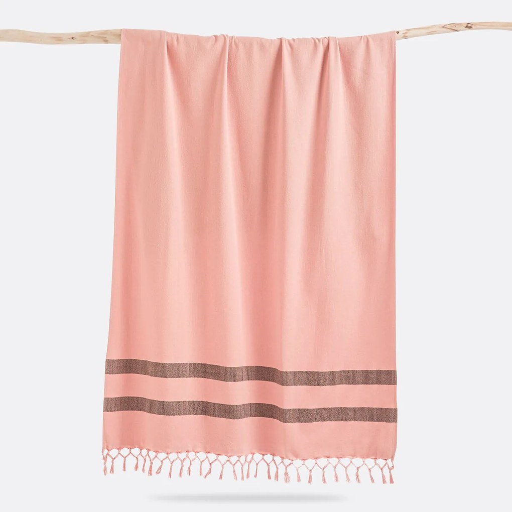 Fouta XL bio katoen, badstof voering, Antalya