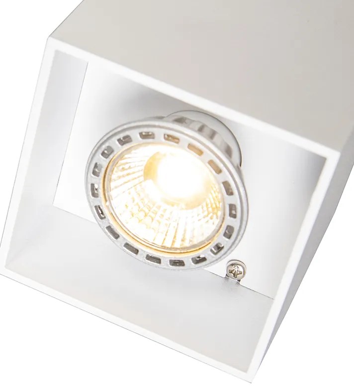 Design opbouwspot wit GU10 50mm  - Qubo