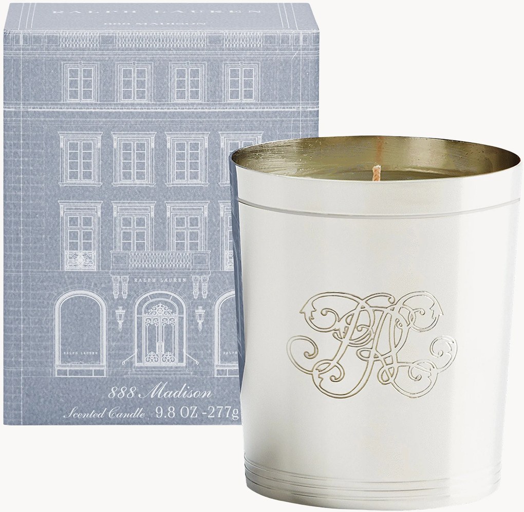 Geurkaars 888 Madison (romige tuberoos, magnolia, cashmeremuskus)