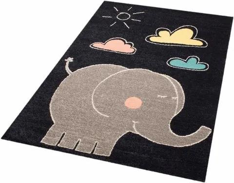 Vloerkleed voor de kinderkamer, »Elephant Jumbo«, ZALA LIVING, rechthoekig, h 8 mm, mach. geweven