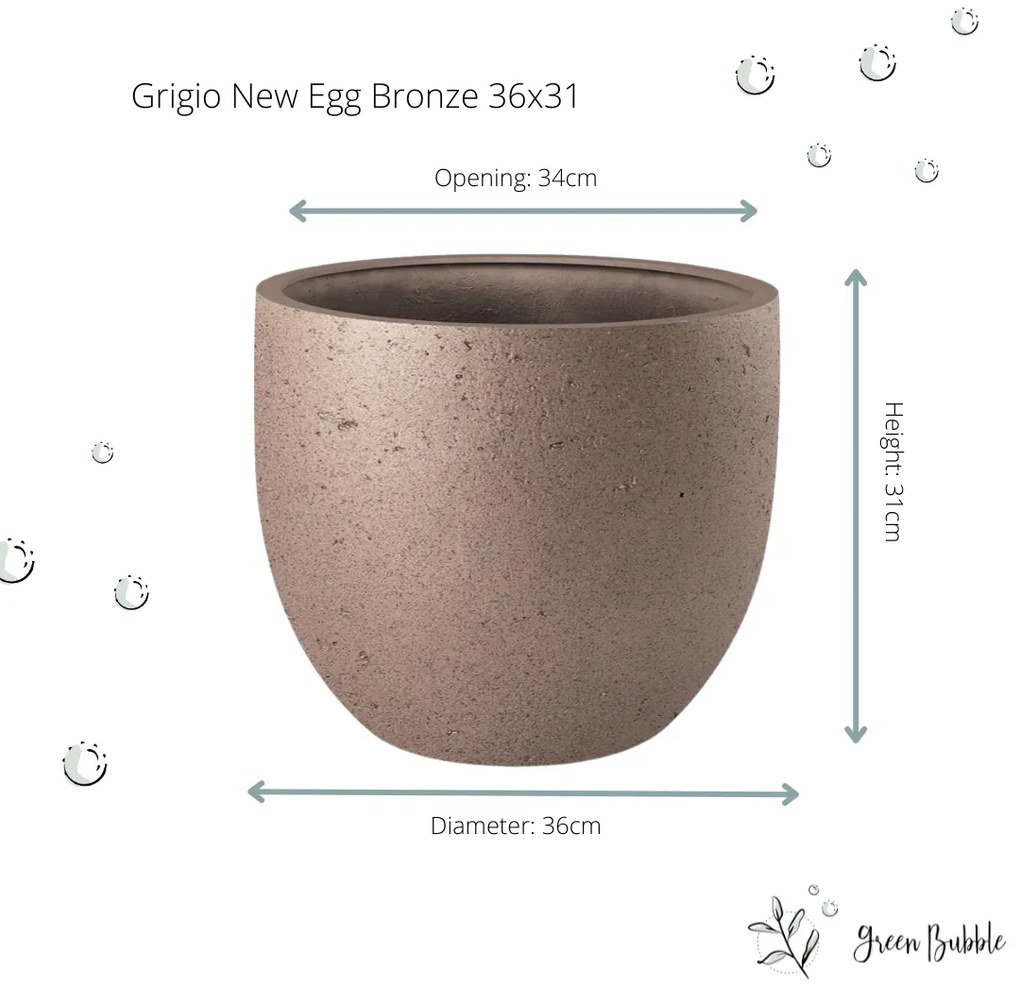 Pot grigio new egg Bronze