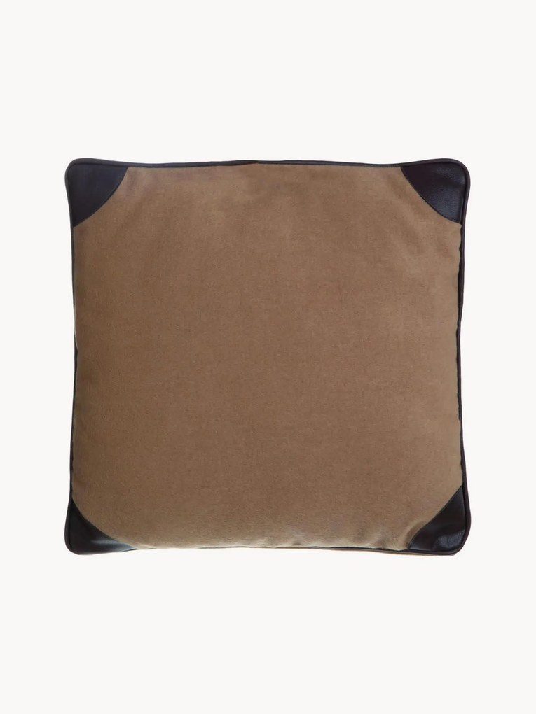Kussen Bute met leereffect