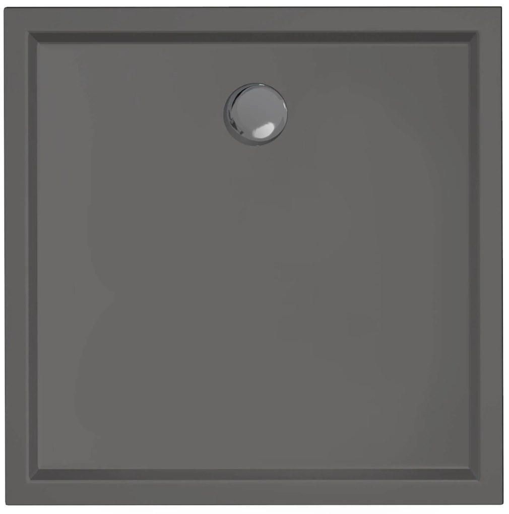 Xenz Mariana Douchebak 90x90x4 cm Antraciet