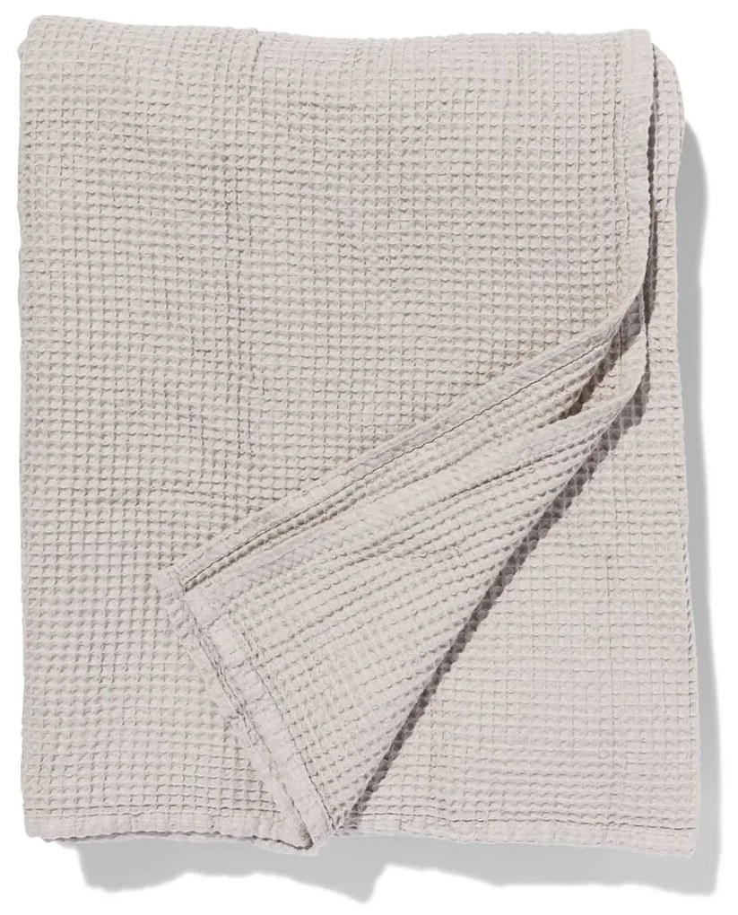 HEMA Bedsprei Wafel Grijs (grijs)