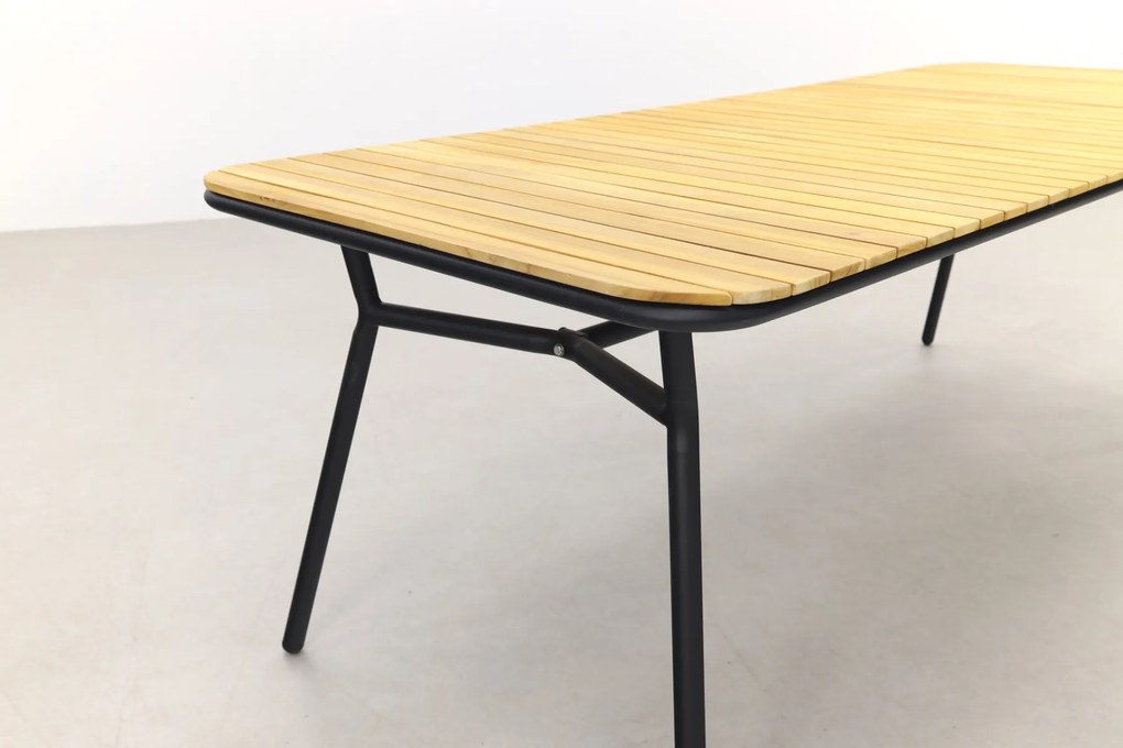 Bella tuintafel - teakhout - 220x95 cm. - B-keus OP=OP
