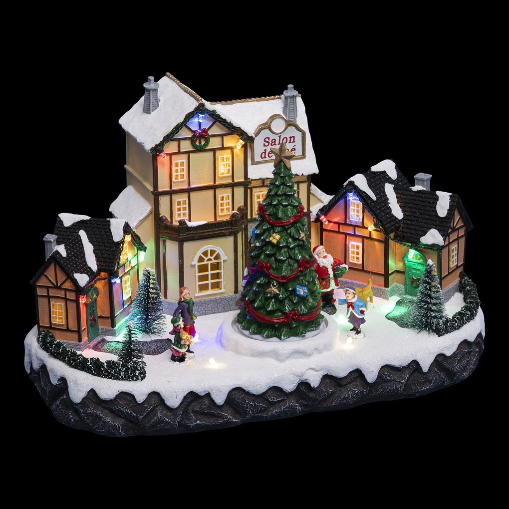 Fééric Lights and Christmas - Verlicht kerstdorp"Salon de thé"met animatie