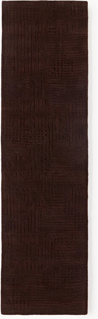 Handgetuft wollen loper Merima