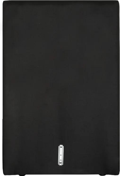 Boxspring hoofdbord | stof Inari zwart 100 | 90 cm vlak