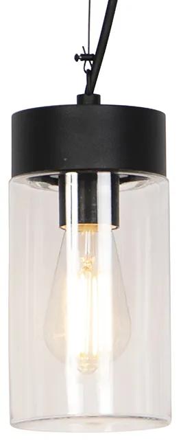 Buitenlamp Moderne hanglamp zwart IP44 - Jarra Modern E27 IP44 Buitenverlichting