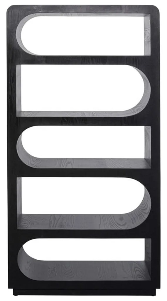 Kare Design Forma Organische Kast Zwart Japandi - 90x38x180cm.