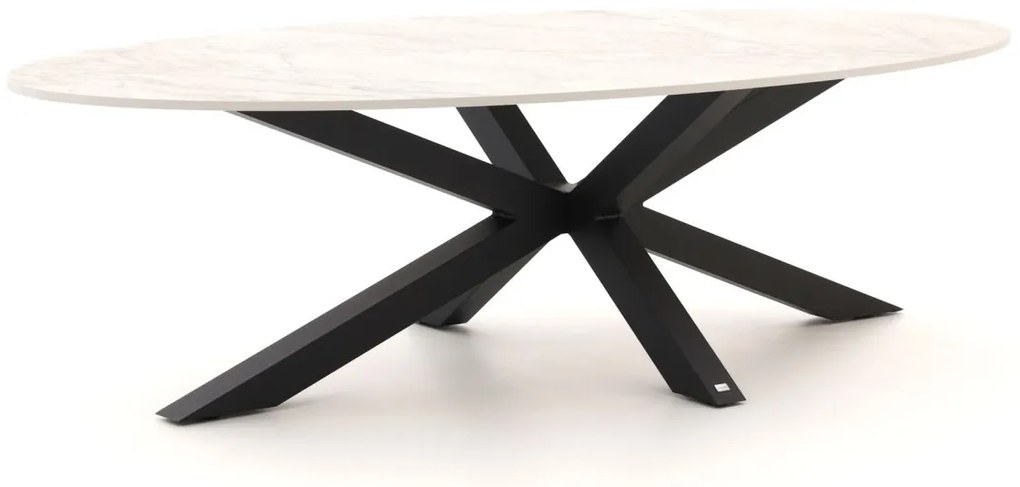 Tuin eettafel Bellagio  | Ovaal  | Tuintafel Dekton | 280x130cm | 8 personen | Kees Smit Tuinmeubelen