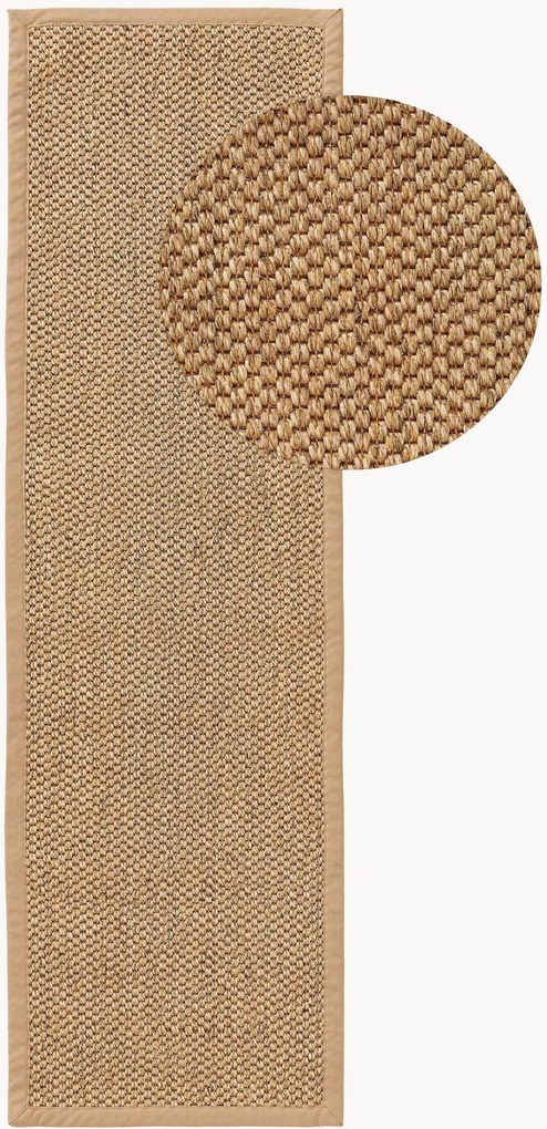 Sisal laagpolige loper Greta