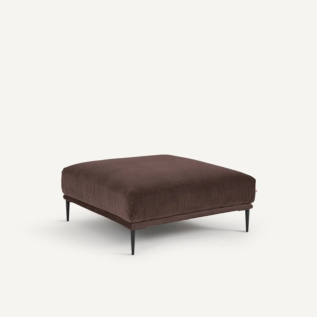 Voetensteun XL, in linnen fluweel, OSCAR