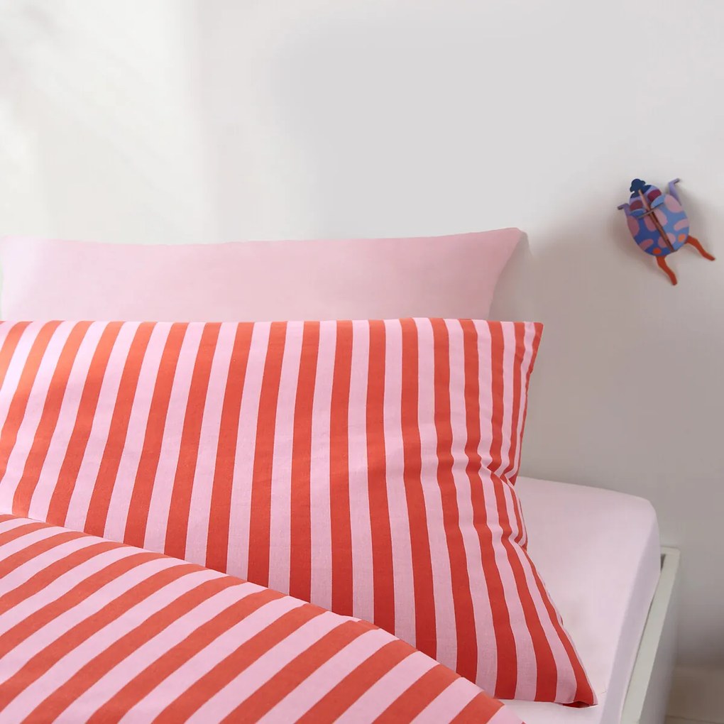 Beddengoed voor kinderen, 50% gerecycled katoen, rechthoekig kussensloop, SACHA ROSE