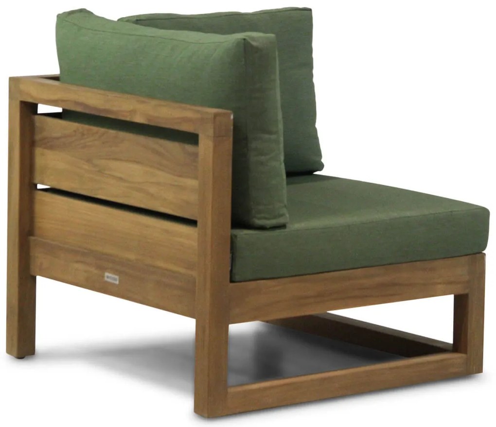 Hoek loungeset 5 personen Teak Old teak greywash  Garden Collections Richmond/Manchester