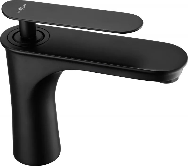 Mexen Trinity wastafelmengkraan, zwart - 72600-70