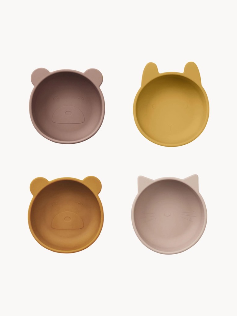 Kinderschalen Iggy, set van 4