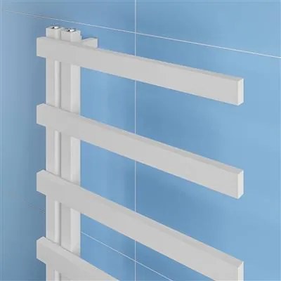 Eastbrook Platani handdoekradiator 50x115cm 467W wit mat