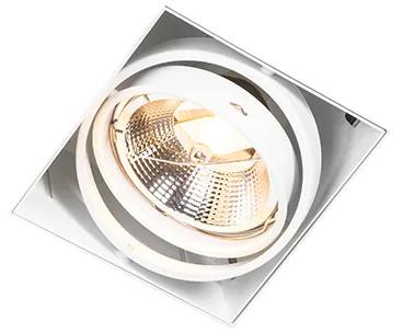 Inbouwspot wit GU10 AR111 trimless verstelbaar - Oneon Modern GU10 vierkant Binnenverlichting Lamp