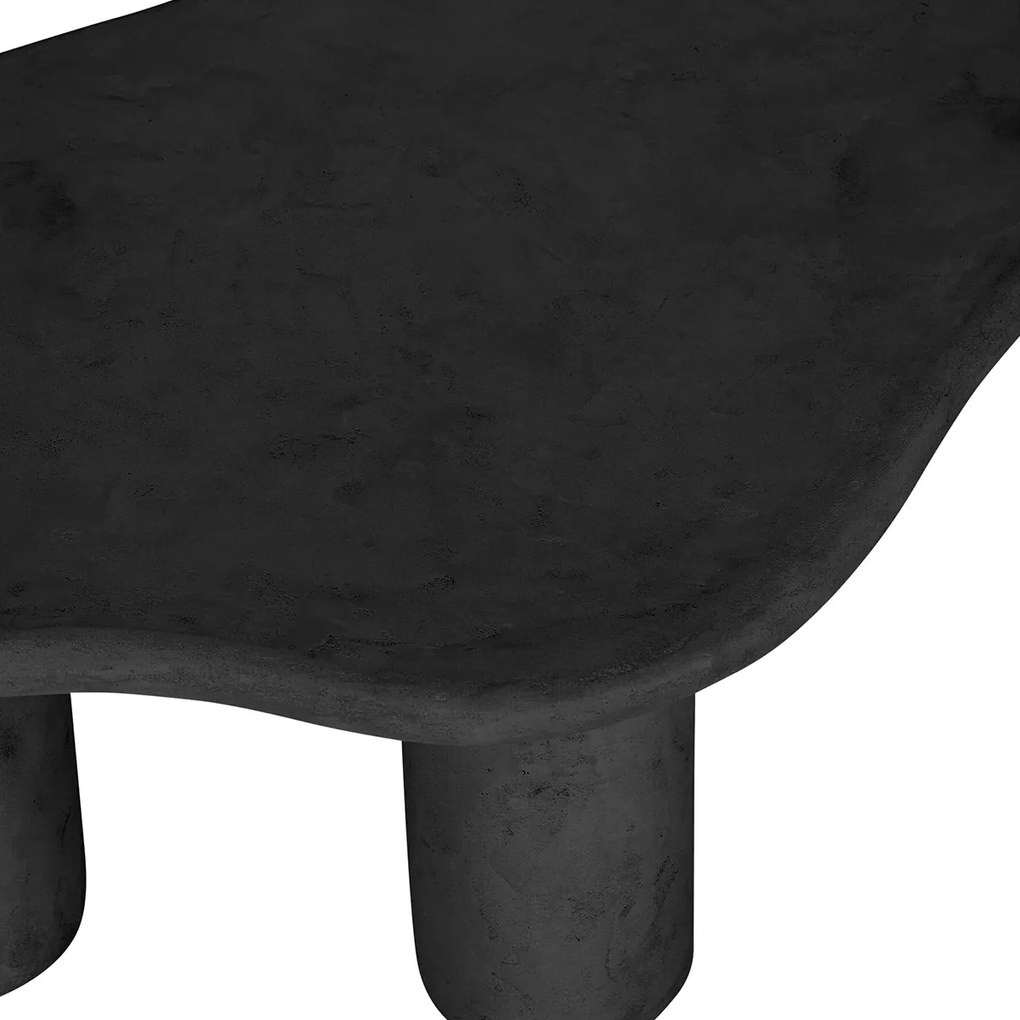 DTP Home Scala Curva Salontafel Organisch Donkergrijs - 130 X 69cm.