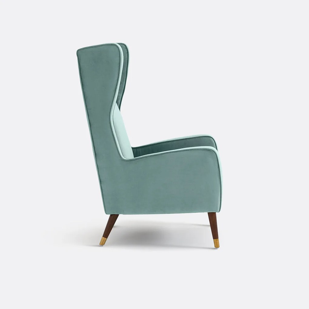 Fauteuil XXL in fluweel, (Y)