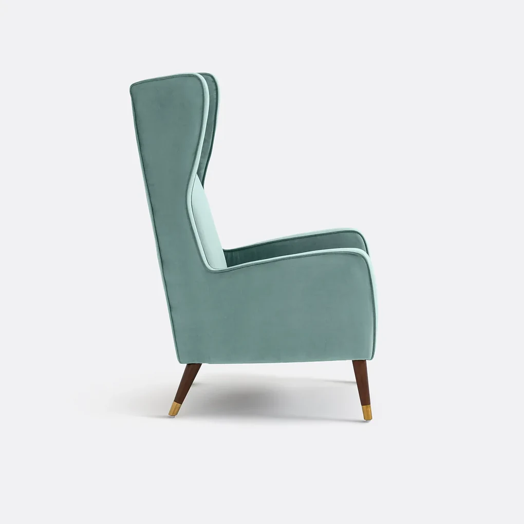 Fauteuil XXL in fluweel, (Y)