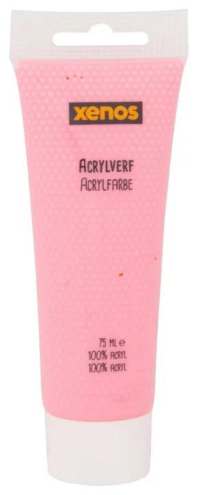 Acrylverf tube - licht roze -75 ml