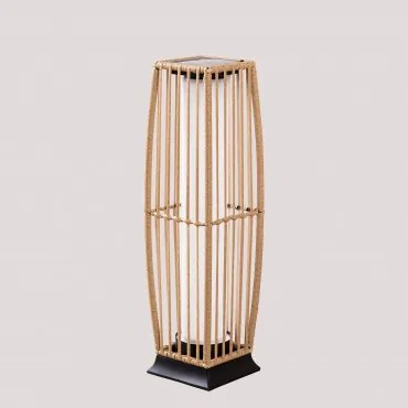 Draadloze Solar Vloerlamp Voor Buiten Arlla Natuurlijk - Sklum