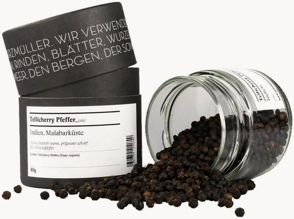 Tellicherry peper, grof gemalen