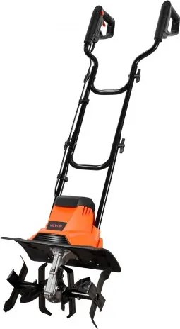 VEVOR elektrische grondfrees, 36 cm werkbreedte, 22 cm werkdiepte, 1200 W motor, grondvergruizer, cultivator met stalen tanden en inklapbaar stuur, tuinfrees voor gazon-, erf- en tuinonderhoud