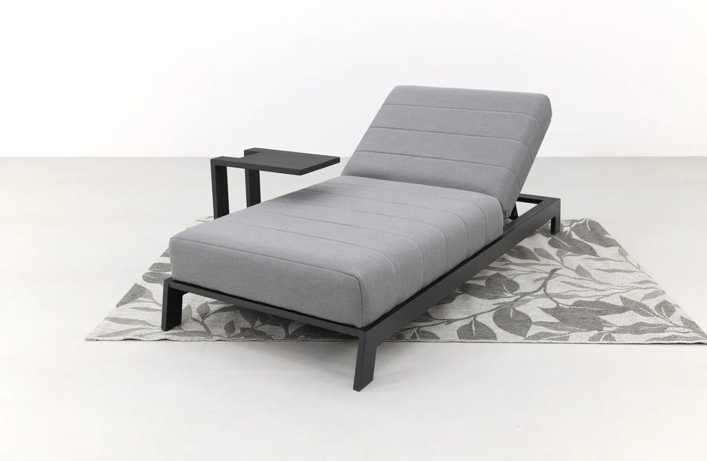 Mexico sunbrella ligbed 200x85 cm. - Lichtgrijs