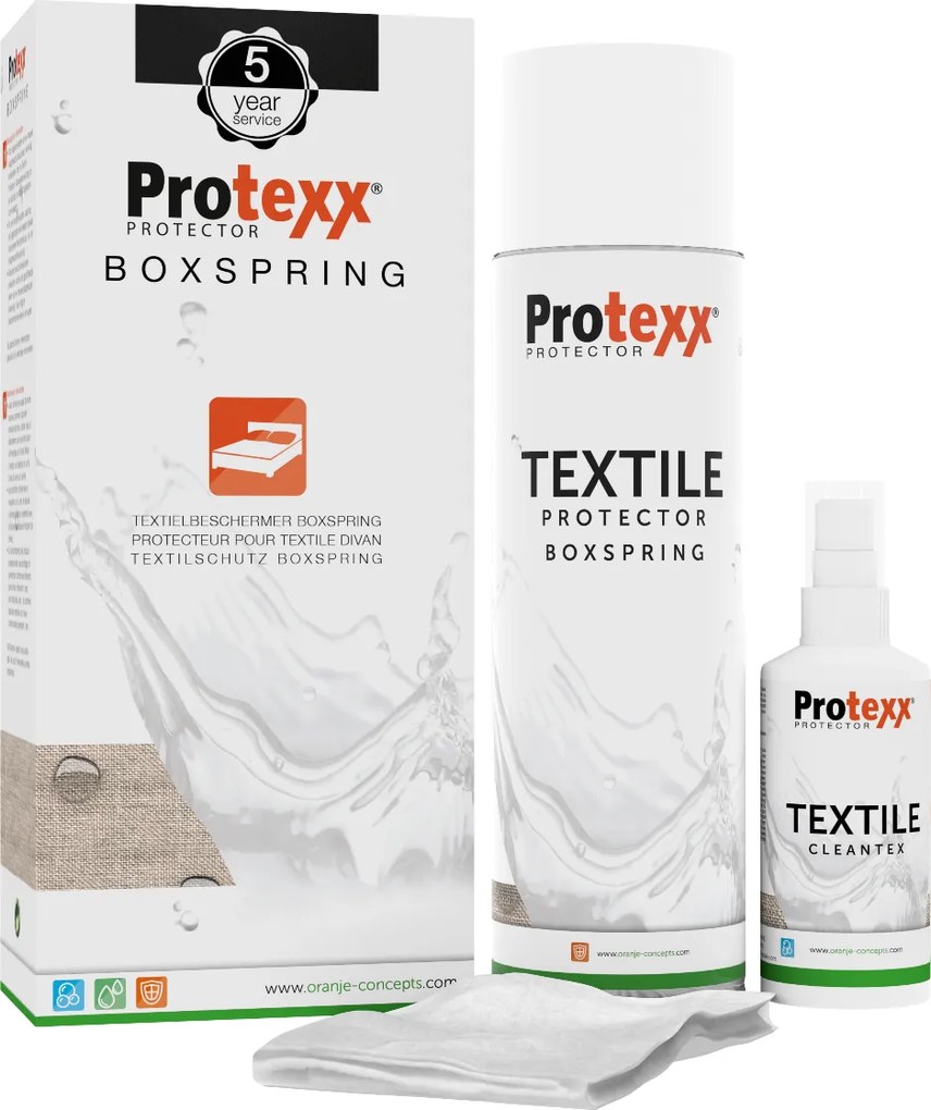 Protexx Textile Protector voor boxsprings – Bij Swiss Sense