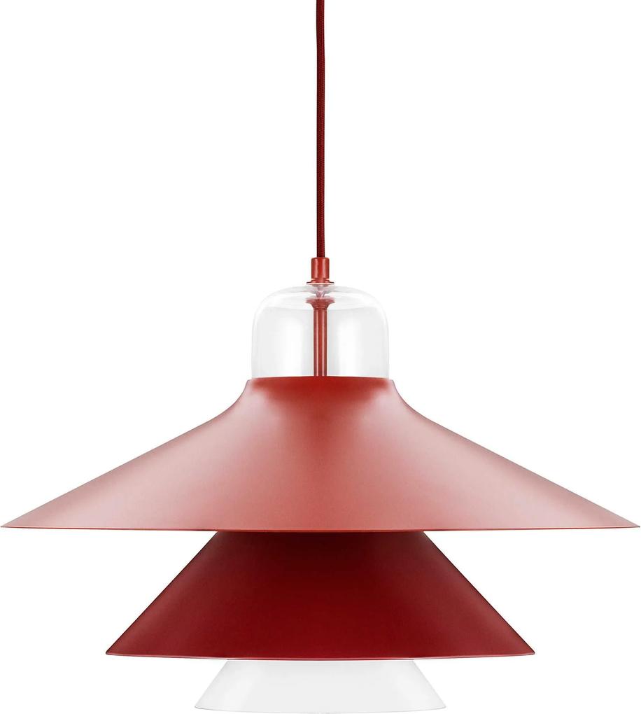 Normann Copenhagen Ikono hanglamp large rood