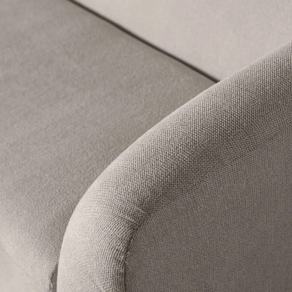 BePureHome Sloping 3-zits Bank Off White Melange